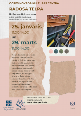 Meistarklase IKDIENAS ĀDAS SOMA