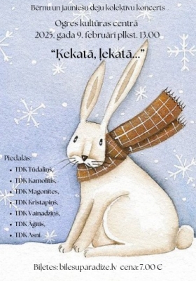 Tautas deju koncerts “Ķekatā, ļekatā”