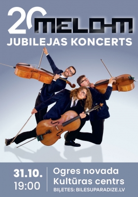 MELO-M 20 gadu jubilejas koncerts