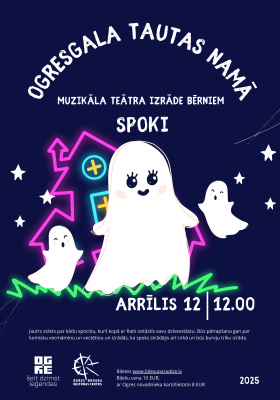 Muzikāla teātra izrāde bērniem SPOKI