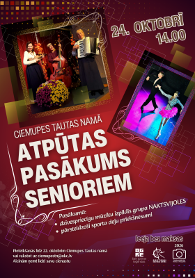 ATPŪTAS PASĀKUMS SENIORIEM