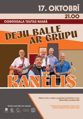 Deju balle ar grupu KANĒLIS