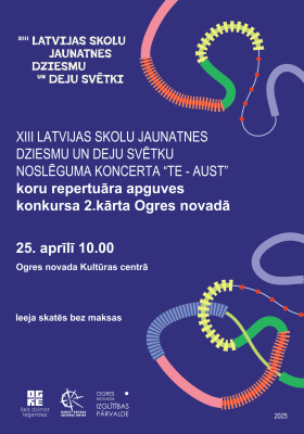 XIII Latvijas Skolu jaunatnes dziesmu svētku Ogres novada koru atlases skates 2. kārta