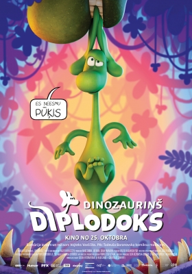 Animācijas filma DINOZAURIŅŠ DIPLODOKS