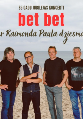 bet bet 35 gadu jubilejas koncerts ar Raimonda Paula dziesmām