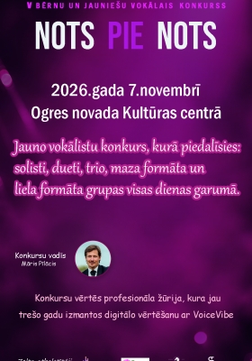 V Bērnu un jauniešu vokālais konkurss Nots pie Nots