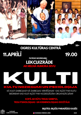 PRĀTA TUMŠĀ PUSE | KULTI. Rūtas Treijas izklaidējoši informatīva kriminālā stāvizrāde