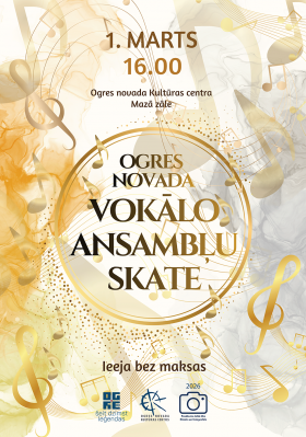Ogres novada vokālo ansambļu skate