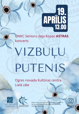 Senioru deju kopas ASTRAS koncerts VIZBUĻU PUTENIS