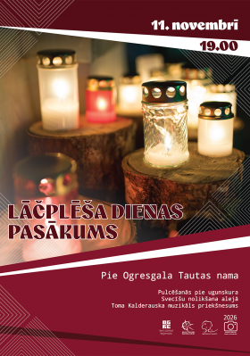 Lāčplēša dienas pasākums Ogresgalā