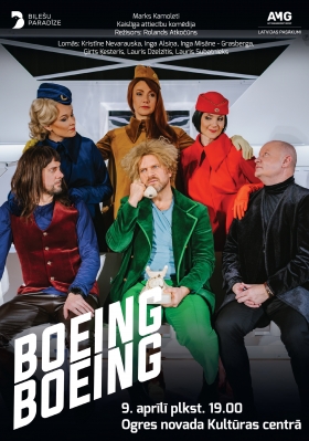 Kaislīga attiecību turbulences komēdija BOEING, BOEING!