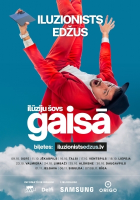 Iluzionists Edžus GAISĀ Ogrē