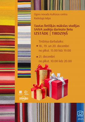 TLMS SAIVA audēju darināto lietu izstāde / tirdziņš