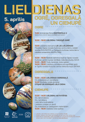 LIELDIENAS Ogrē, Ogresgalā un Ciemupē