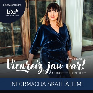 Baibas Sipenieces-Gavares stāvizrāde “Vienreiz jau var” ir atcelta