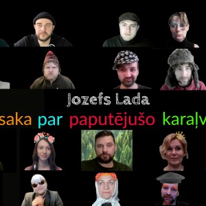 Līdz 1. jūlijam skatāma Ogres teātra Zoom izrāde “Pasaka par paputējušo karaļvalsti”