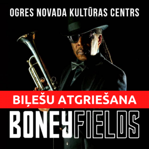 ATCELTS BONIJA FĪLDA (BONEY FIELDS) KONCERTS NOTIEK BIĻEŠU ATGRIEŠANA