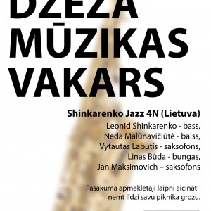 3. jūlijā DŽEZA MŪZIKAS VAKARS Ciemupē