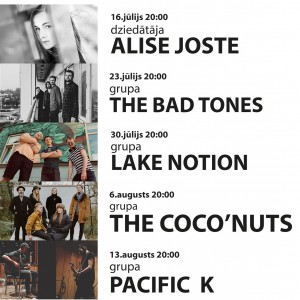 Ogrē norisināsies brīvdabas koncertcikls SKVĒRA KONCERTI