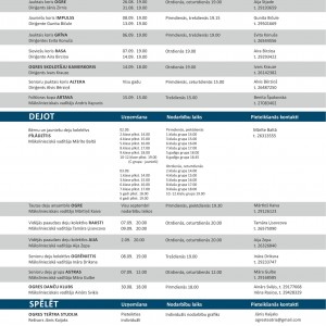 Ogres novada Kultūras centra amatiermākslas kolektīvi sāk jauno sezonu un uzņem jaunus dalībniekus