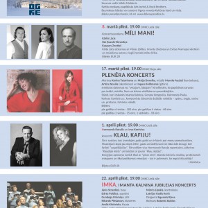 Ogres novada Kultūras centrs pavasari sagaidīs ar daudzveidīgu pasākumu programmu