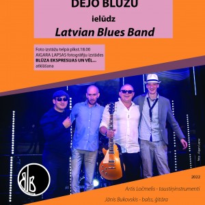 Ogres novada Kultūras centrā LATVIAN BLUES BAND koncertā DEJO BLŪZU