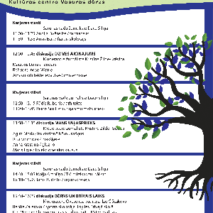 Ogres novada Kultūras centra Vasaras dārzā būs klausāmas diskusijas un karjeras stāsti