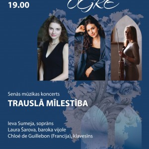 Koncerts TRAUSLĀ MĪLESTĪBA sanatorijā OGRE