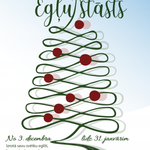 Ogres novada pašvaldība aicina piedalīties svētku sajūtu radīšanā – projektā “Egļu stāsts”