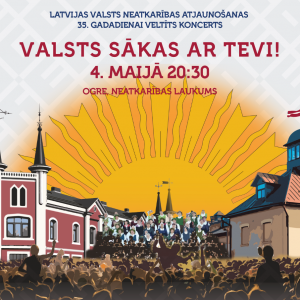 4. maijā Ogrē tiks atklāts Neatkarības laukums un Brīvības ceļa ekspozīcija