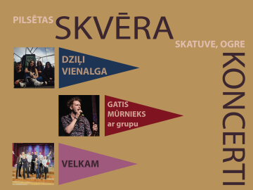 Koncertcikls SKVĒRA KONCERTI Ogrē