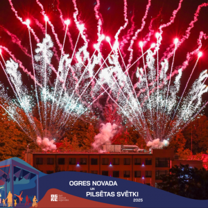 Aizvadīti Ogres novada un pilsētas svētki