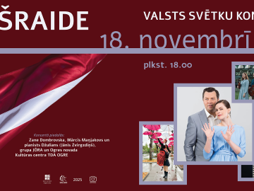 VALSTS SVĒTKU KONCERTS Tiešraide