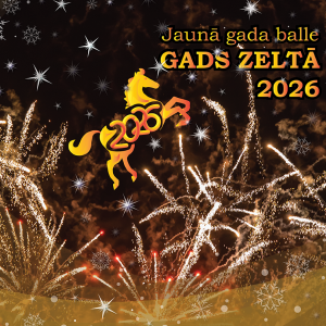 Jaunā gada balle GADS ZELTĀ 2026