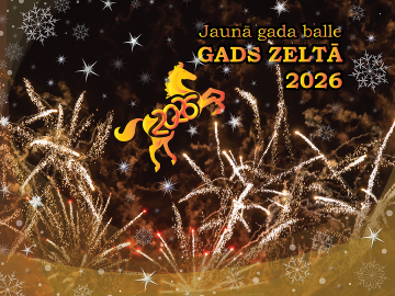 Jaunā gada balle GADS ZELTĀ 2026