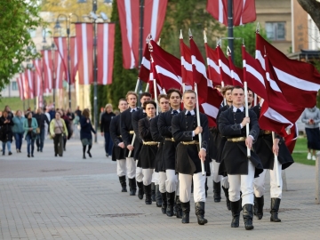 Ogrē svin Latvijas Republikas Neatkarības atjaunošanas dienu