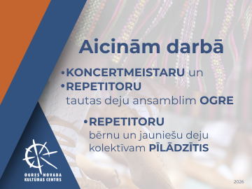Aicinām darbā repetitorus un koncertmeistaru