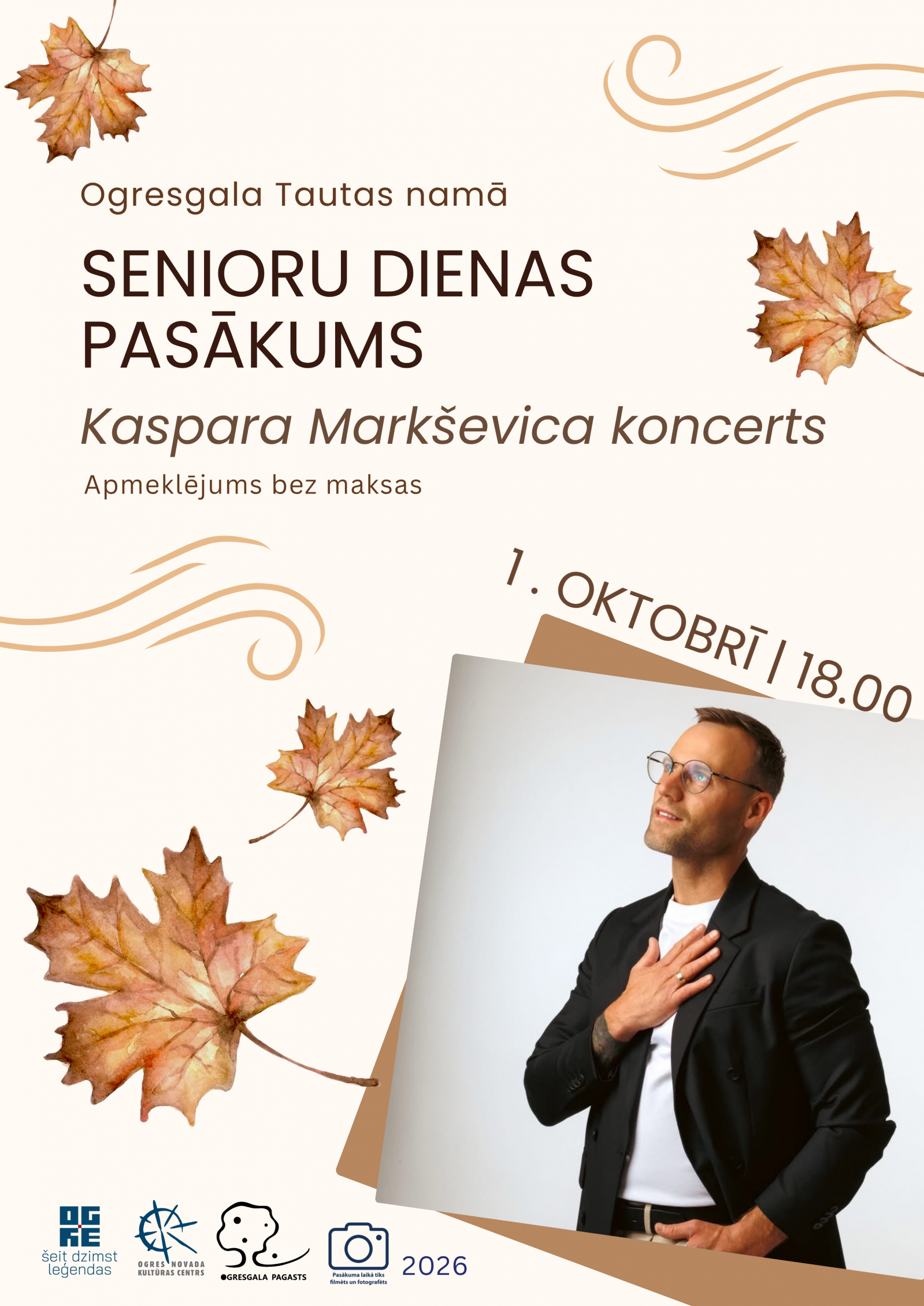 SENIORU DIENAS PASĀKUMS afiša